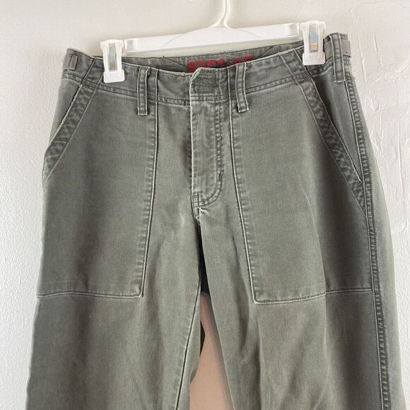 Abercrombie & Fitch Olive Boot Cut Pants - Picture 3 of 16
